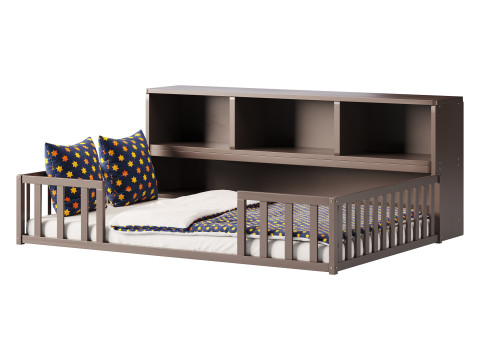 Montessori Floor Bed 3D Модель