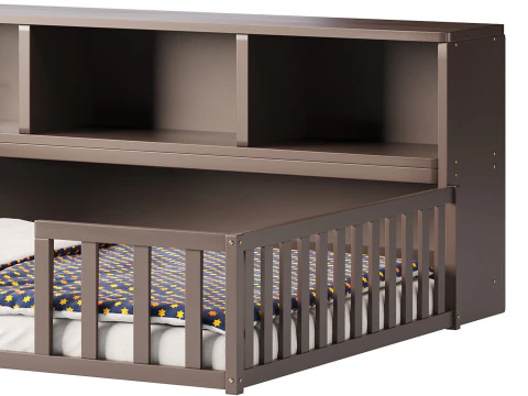 Montessori Floor Bed 3D Model