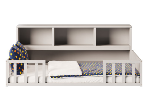 Montessori Floor Bed 3D Модель