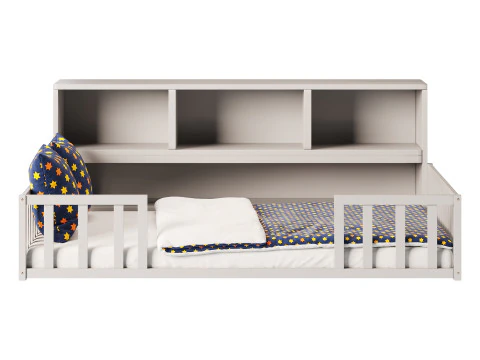 Montessori Floor Bed 3D Model