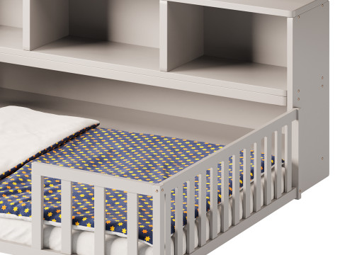 Montessori Floor Bed 3D Модель