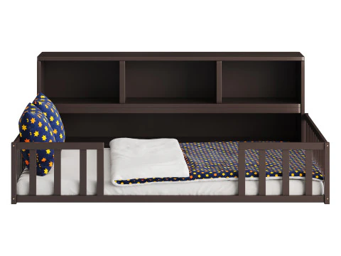 Montessori Floor Bed 3D Model