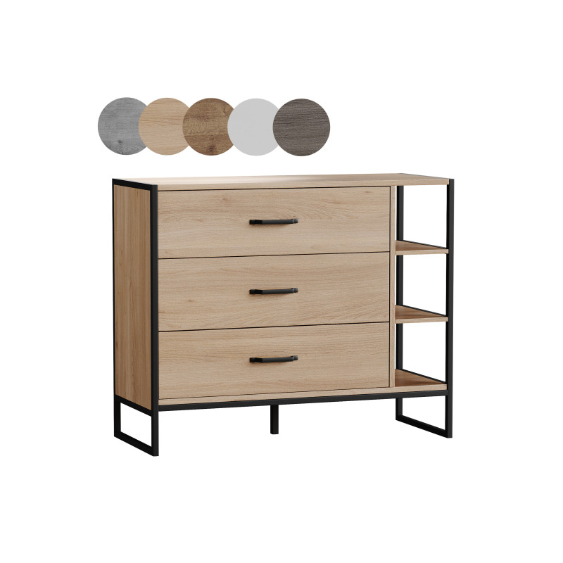Morris chest of drawers 3D Модель .c4d .max .obj .3ds .fbx .stl .blend 