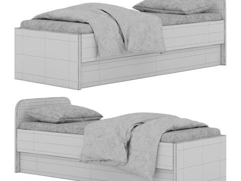 cama polinas Modelo 3D