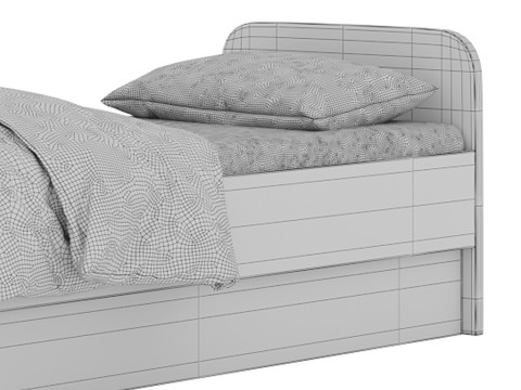 Polinas bed 3D Model