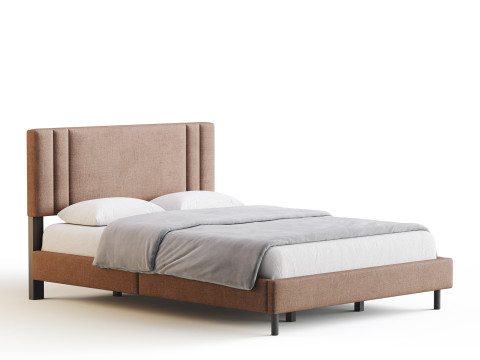 Queen Bed 3D Model