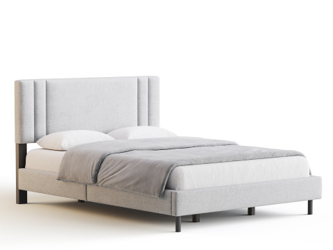 Queen Bed 3D Model