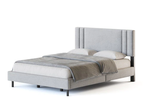 Queen Bed 3D Model
