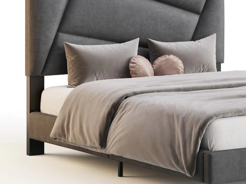 Estrutura de cama Queen Modelo 3D