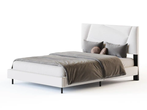 Estrutura de cama Queen Modelo 3D