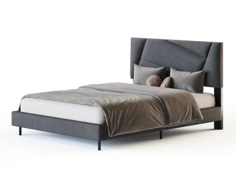 Estrutura de cama Queen Modelo 3D