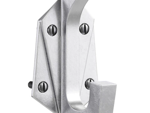 रेनोवेटर सप्लाई हैवी ड्यूटी कोट हुक डबल हुक कोट हैंगर 3D मॉडल