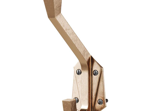 रेनोवेटर सप्लाई हैवी ड्यूटी कोट हुक डबल हुक कोट हैंगर 3D मॉडल