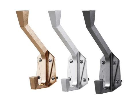 रेनोवेटर सप्लाई हैवी ड्यूटी कोट हुक डबल हुक कोट हैंगर 3D मॉडल