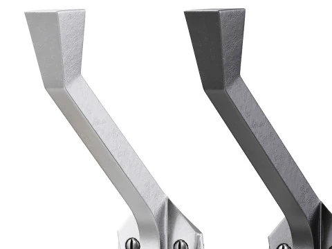 रेनोवेटर सप्लाई हैवी ड्यूटी कोट हुक डबल हुक कोट हैंगर 3D मॉडल