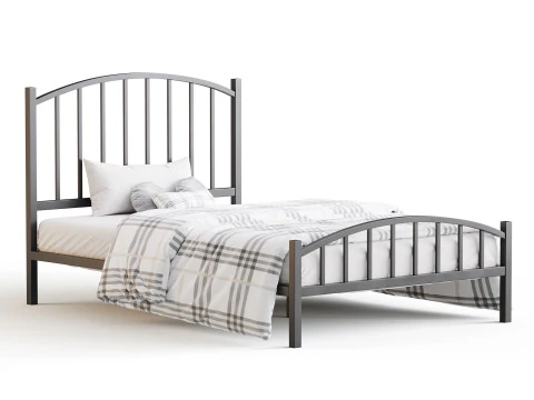 Rest Haven Hartford Metal Queen Platform Bed 3D Model