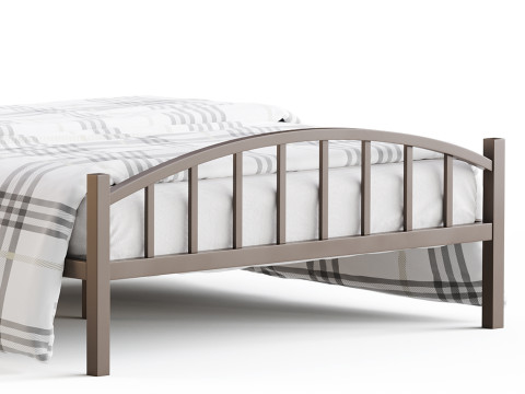Rest Haven Hartford Metal Queen Platform Bed Modelo 3D