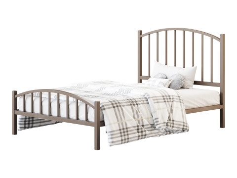 Rest Haven Hartford Metal Queen Platform Bed Modelo 3D