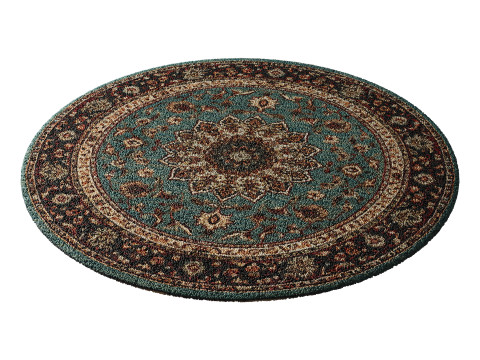 Round carpet 1 Modelo 3D