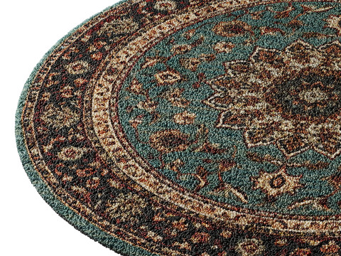 Round carpet 1 Modelo 3D