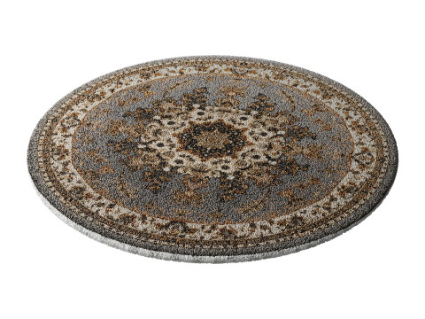Round carpet 1 Modelo 3D