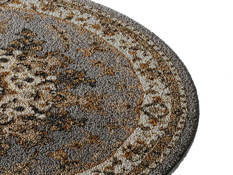 Round carpet 1 3D Model