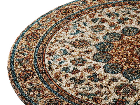 Round carpet 1 Modelo 3D