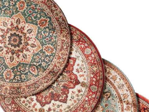 Round carpet 2 Modello 3D
