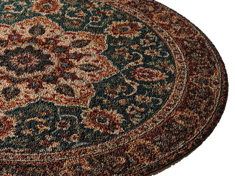 Round carpet 2 Modello 3D