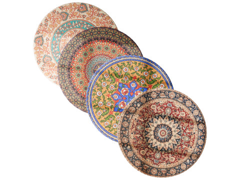 Round carpet 3 3Dモデル
