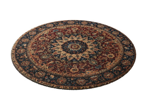 Round carpet 3 Modelo 3D