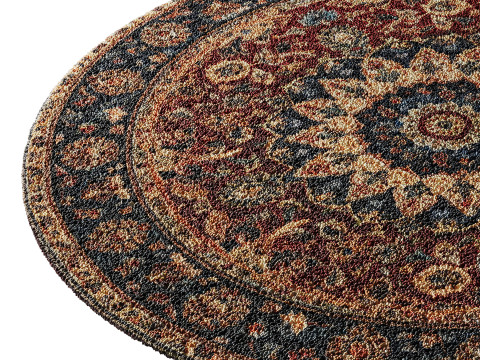 Round carpet 3 Modelo 3D