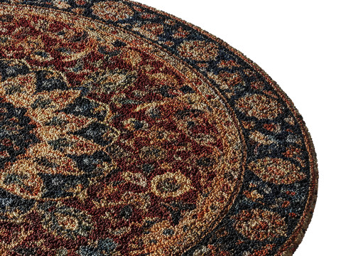 Round carpet 3 Modelo 3D