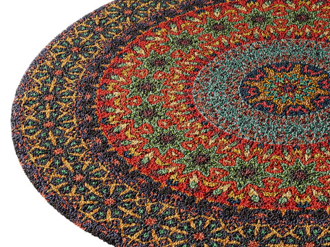 Round carpet 3 3D Model