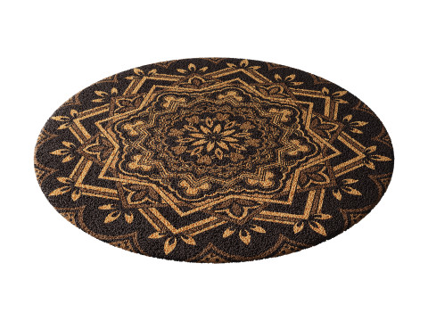 Round carpet 4 3D Model