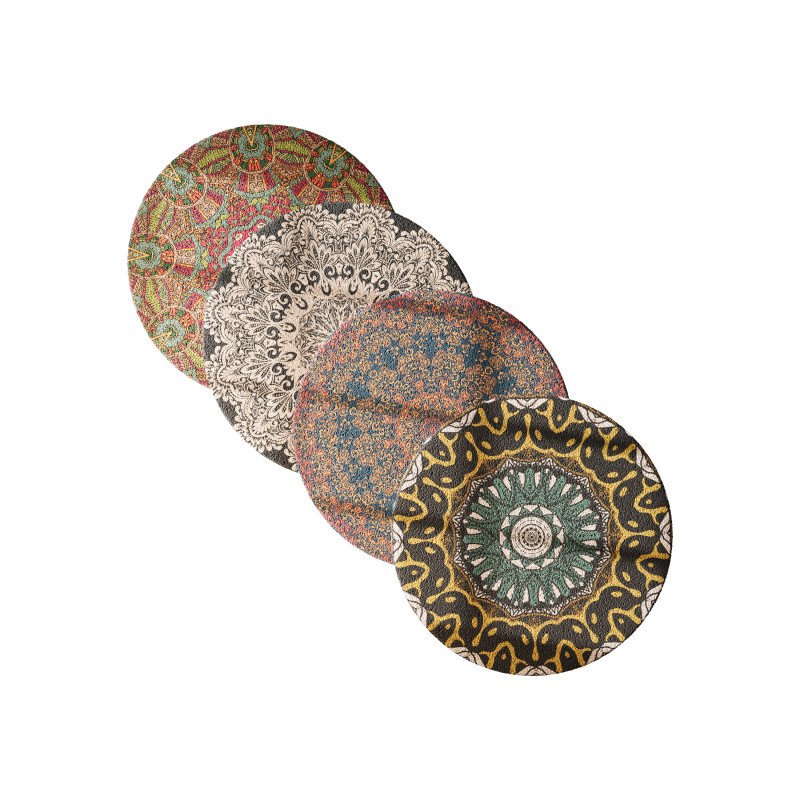 Round carpet 5 Modèle 3D .c4d .max .obj .3ds .fbx .stl .blend 