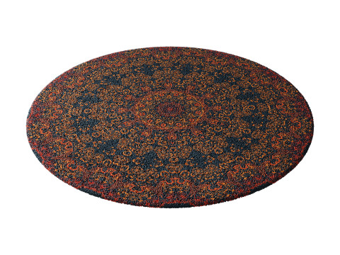 Round carpet 5 Modèle 3D