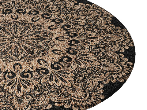 Round carpet 5 Modèle 3D