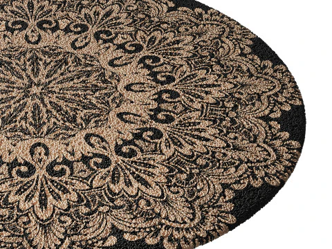 Round carpet 5 3D Model