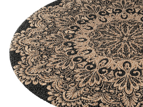 Round carpet 5 Modèle 3D