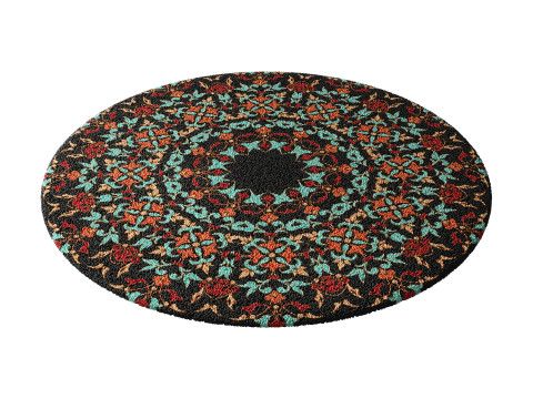 Round carpet 6 Modelo 3D