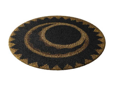 Round carpet 7 3D Модель