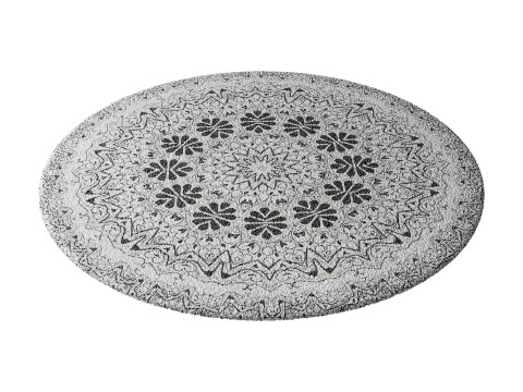 Round carpet 8 Modelo 3D