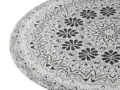 Round carpet 8 3D Model