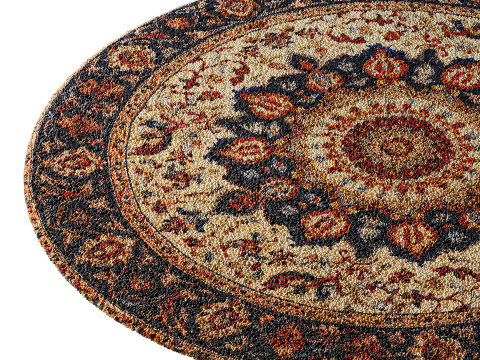 Round carpet 10 3D Model