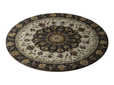 Round carpet 11 3D Модель