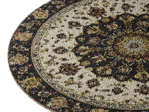 Round carpet 11 3D Model