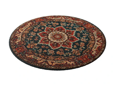 Round carpet 12 3D Model