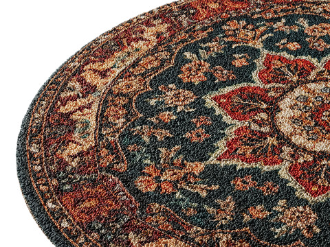 Round carpet 12 Modelo 3D