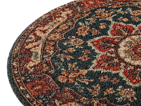 Round carpet 12 3D Model